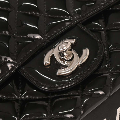 Chanel Black Patent Leather Shoulder Bag