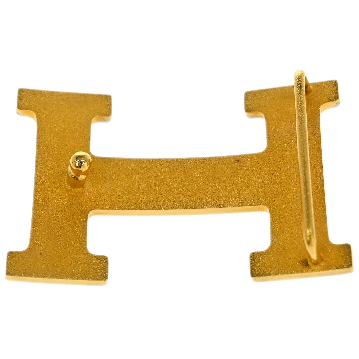 Hermes * Miel Porosus Crocodile Constance Reversible Belt #70 Small Good