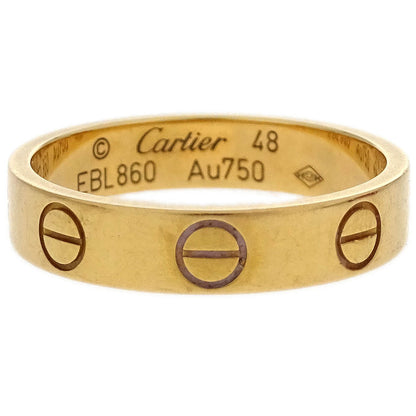 Cartier Mini Love Ring Au750 #48