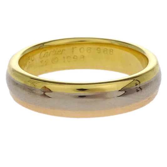 Cartier Three Color Wedding Ring 750 #52