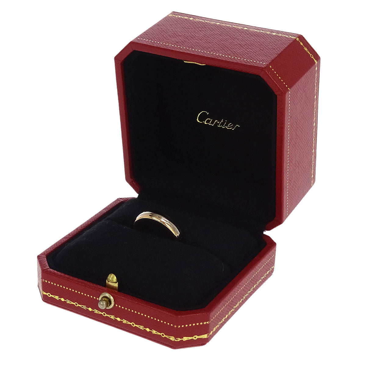 Cartier Three Color Wedding Ring 750 #52