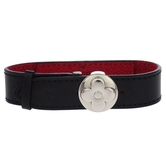 Louis Vuitton Black Monogram Good Luck Bracelet Bangle M64447