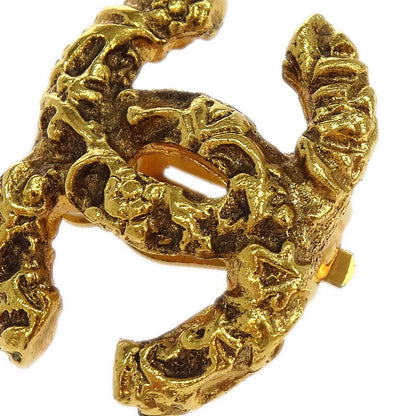 Chanel Gold CC Earrings Clip-On 93A