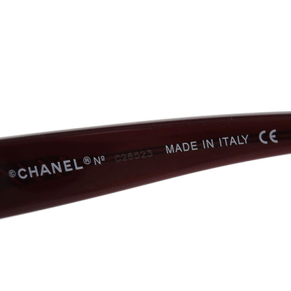 Chanel Sunglasses Eyewear Dark Brown Small Good