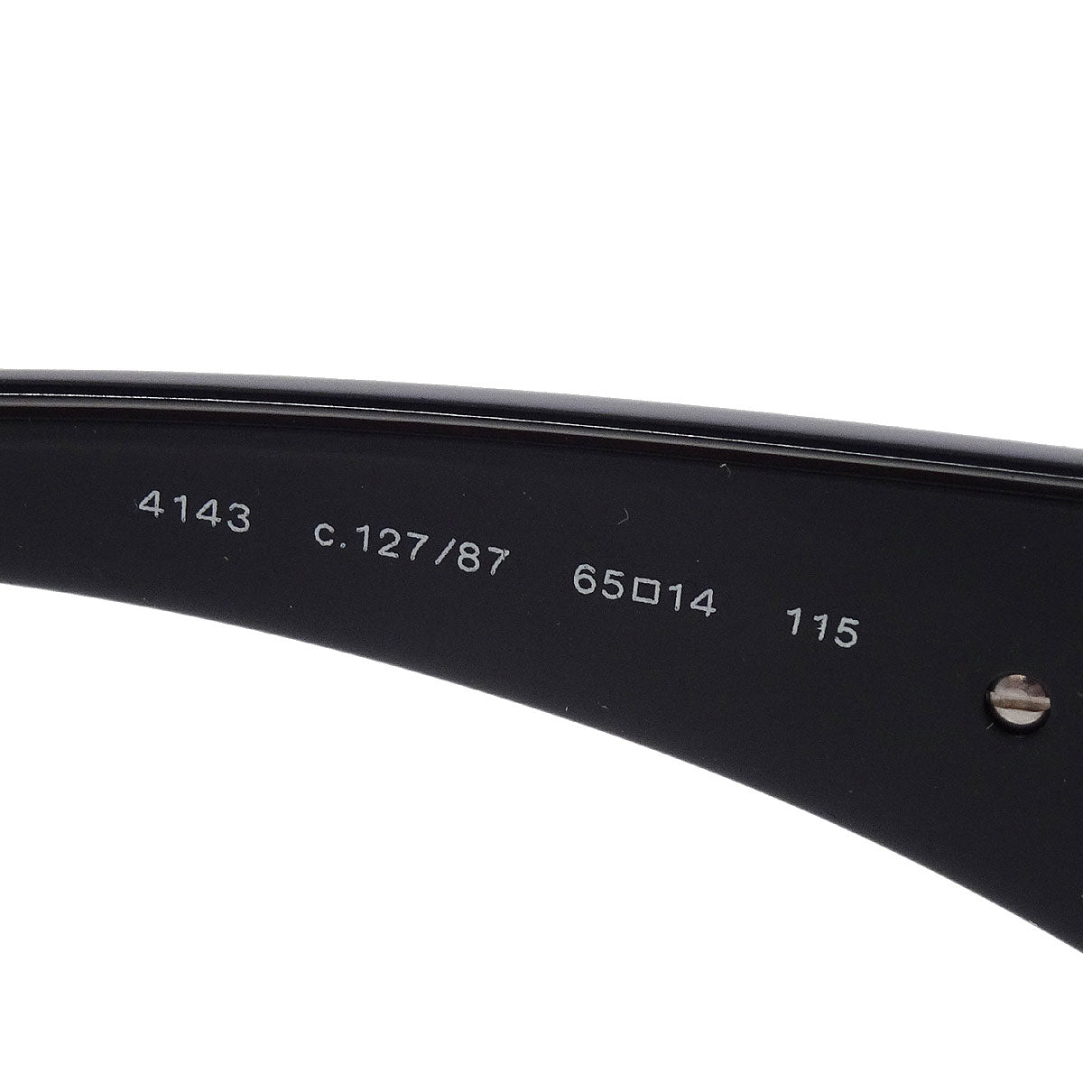 Chanel Sunglasses Eyewear Black Small Good
