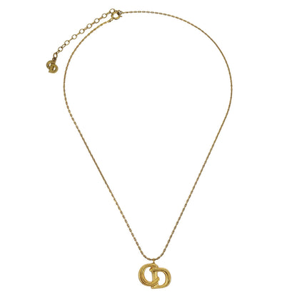 Christian Dior Necklace Pendant Gold