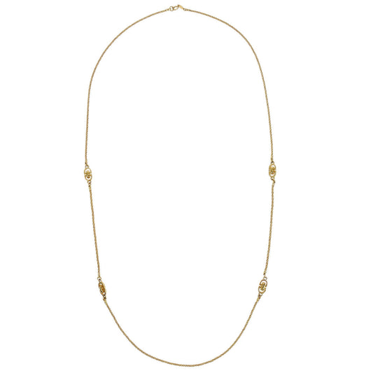 Christian Dior Necklace Chain Gold