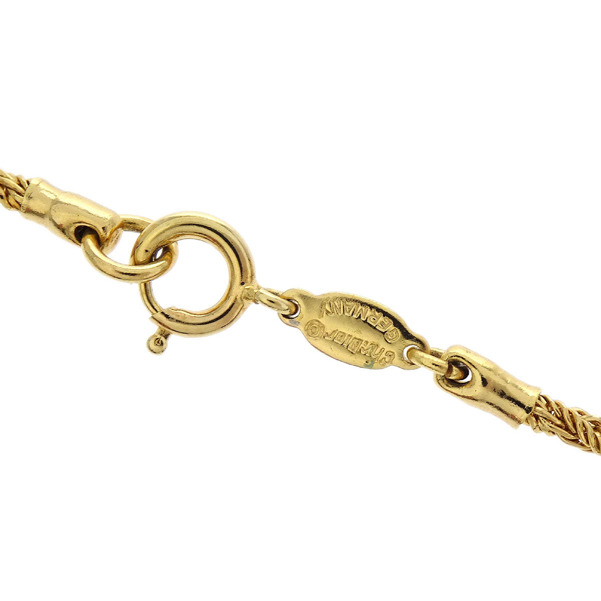 Christian Dior Necklace Chain Gold