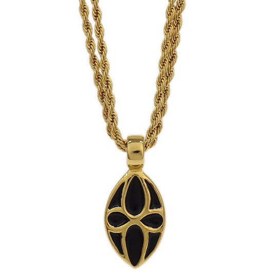 Givenchy Gold Chain Pendant Necklace