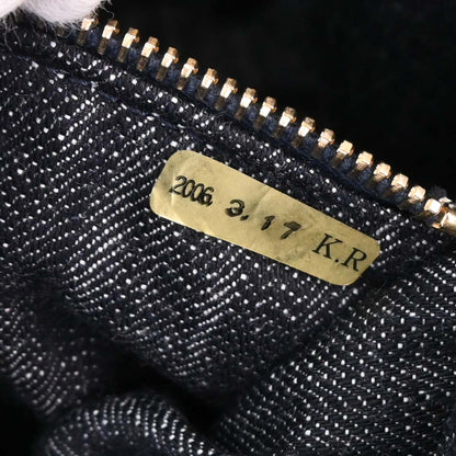 Chanel 2005-2006 Navy Denim Tote Bag