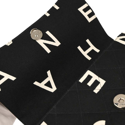 Chanel Black Cotton Handbag