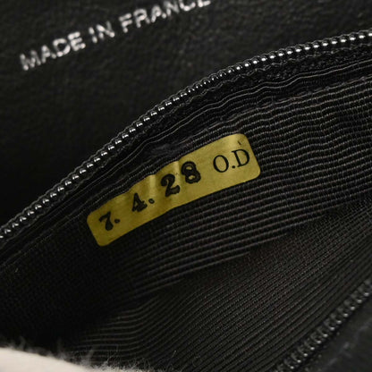 Chanel Black Cotton Handbag