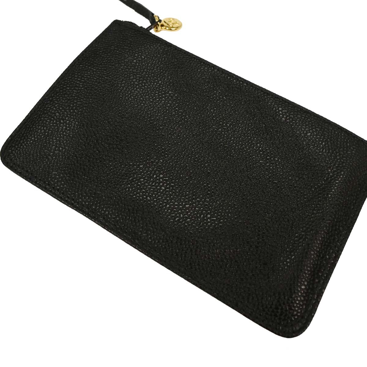 Chanel Black Caviar Triple CC Bucket Shoulder Bag