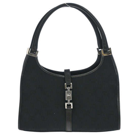 Gucci Black GG Jackie Handbag