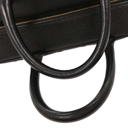 Chanel Black Calfskin Bowling Bag