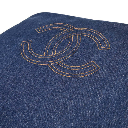 Chanel Blue Denim Handbag