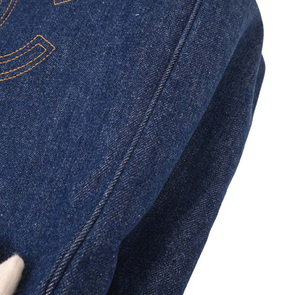 Chanel Blue Denim Handbag