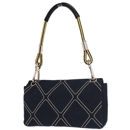 Chanel Navy Canvas No. 5 Handbag
