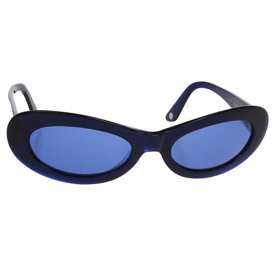 Chanel Sunglasses Eyewear Black Blue Small Good