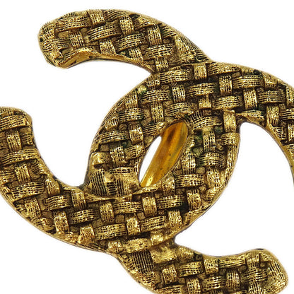 Chanel Gold CC Earrings Clip-On 2878/29