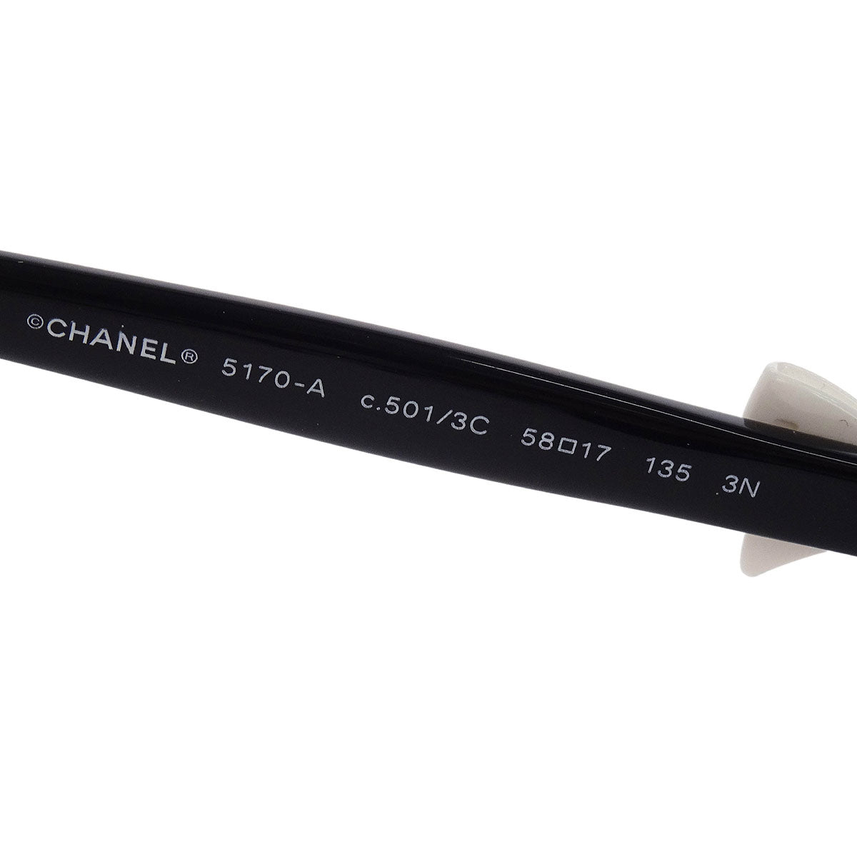 Chanel Sunglasses Eyewear Black Small Good