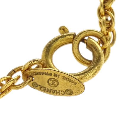 Chanel Gold CC Chain Pendant Necklace