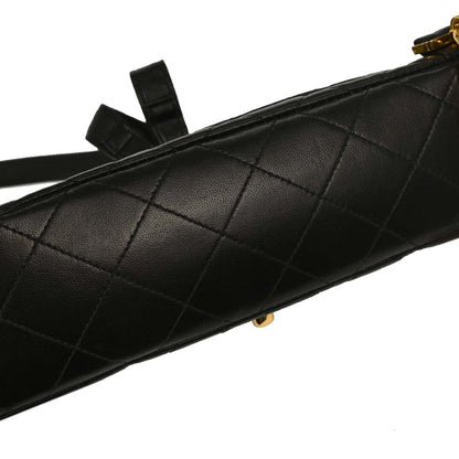 Chanel Black Lambskin Backpack