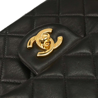 Chanel Black Lambskin Backpack