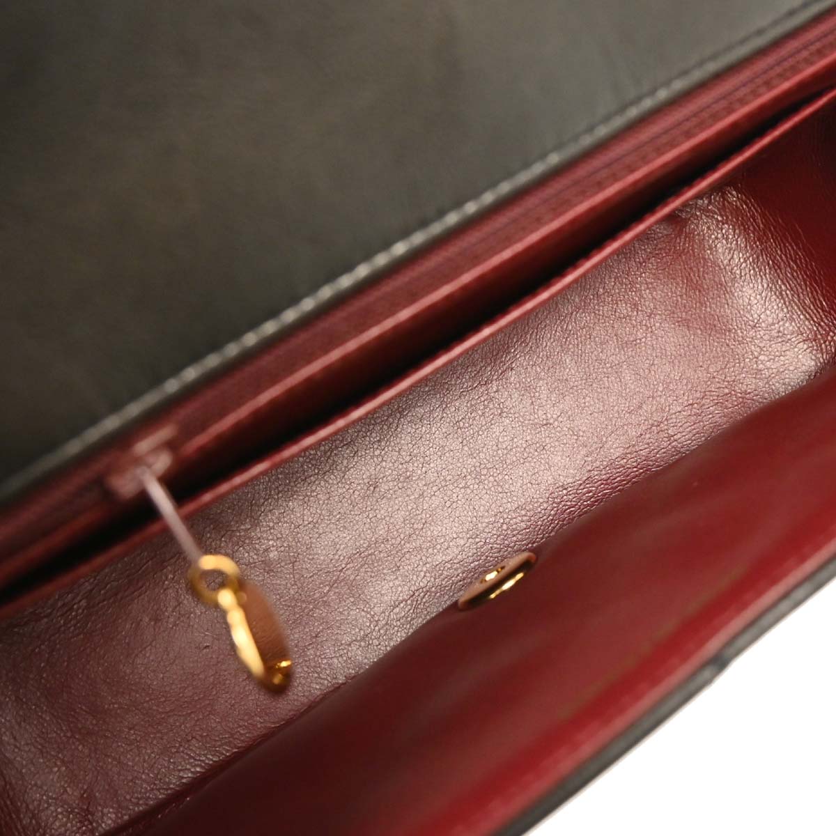 Chanel Black Lambskin Small Diana Shoulder Bag
