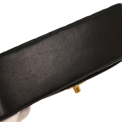Chanel Black Lambskin Small Diana Shoulder Bag