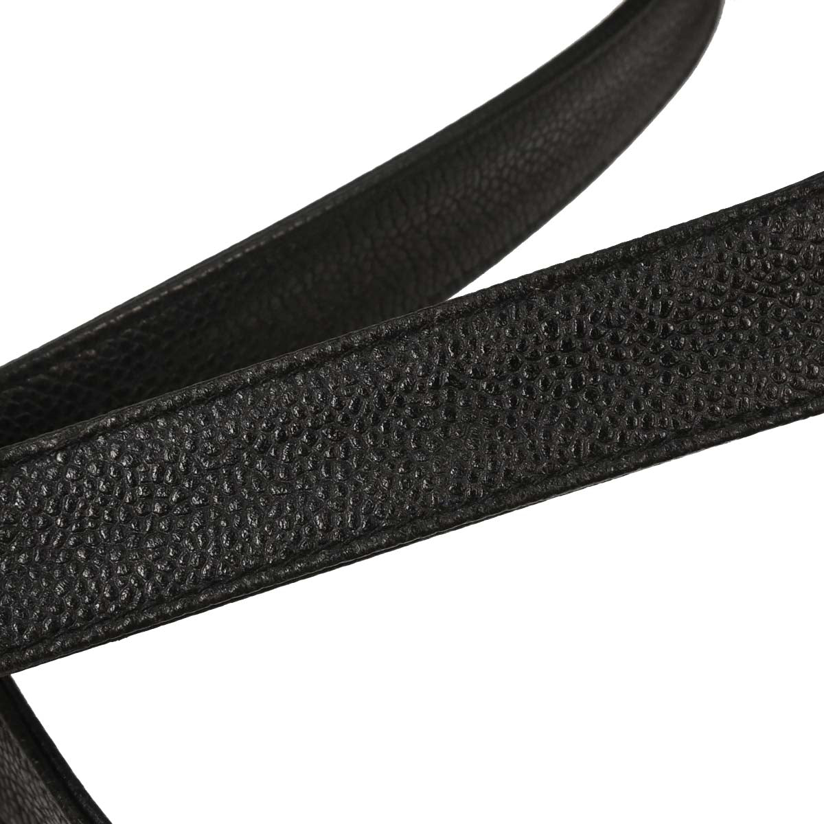 Chanel Black Caviar Triple CC Shoulder Tote Bag