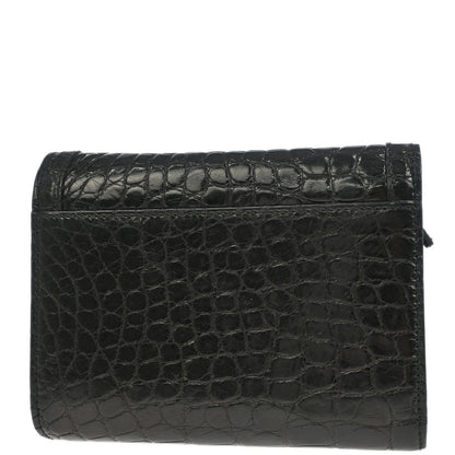 Gucci * Black Crocodile Wallet