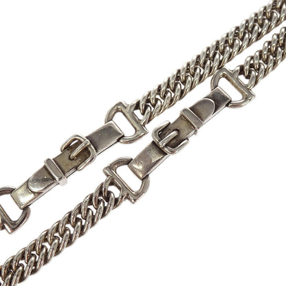 Hermes Necklace Chain Silver Ag925