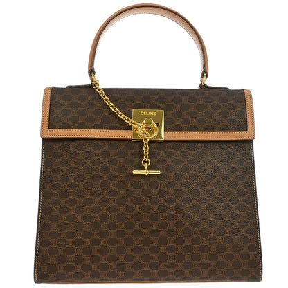 Celine Brown Macadam Handbag