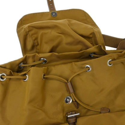 Prada Brown Nylon Backpack