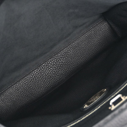 Fendi Black Leather Peekaboo Fit 2way Shoulder Handbag
