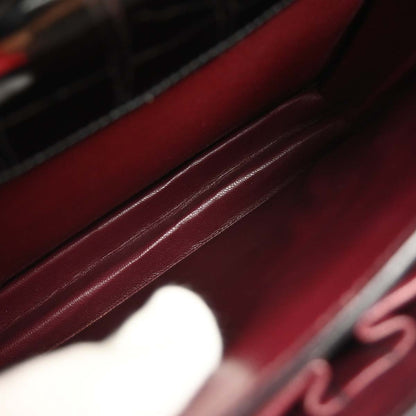 Prada * Black Crocodile Handbag