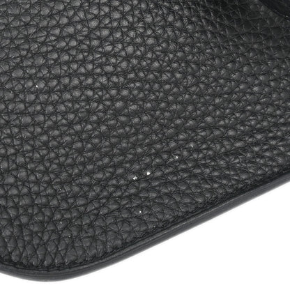 Hermes Black Taurillon Clemence Halzan 31 2way Shoulder Tote Bag