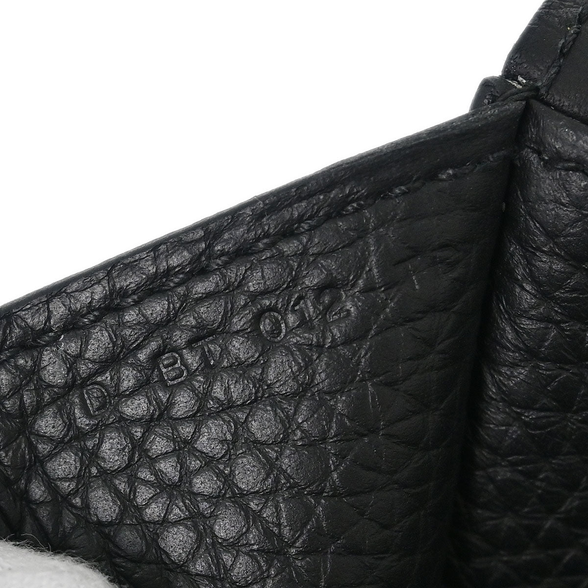 Hermes Black Taurillon Clemence Halzan 31 2way Shoulder Tote Bag