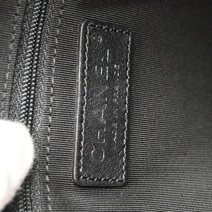 Chanel 2019 Black Lambskin Ultra Pocket Shopping Tote Bag
