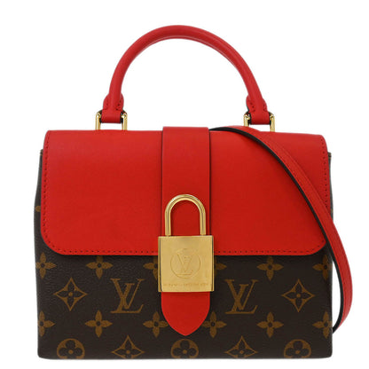 Louis Vuitton Red Monogram Locky BB 2way Shoulder Handbag M44322