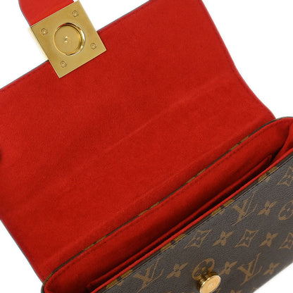 Louis Vuitton Red Monogram Locky BB 2way Shoulder Handbag M44322