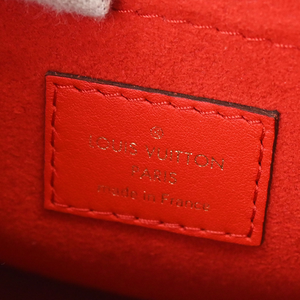 Louis Vuitton Red Monogram Locky BB 2way Shoulder Handbag M44322