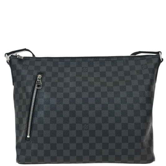 Louis Vuitton 2016 Damier Graphite Mick MM Shoulder Bag N41106