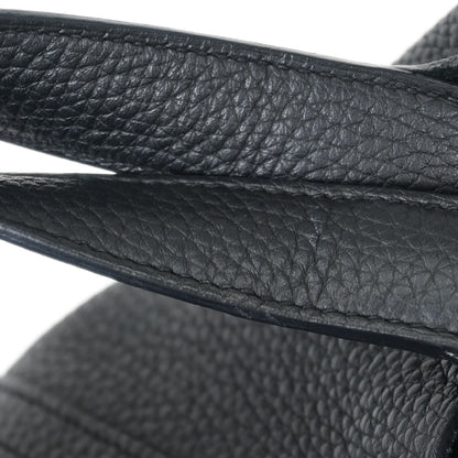 Hermes Black Taurillon Clemence Picotin Lock 18 PM Handbag