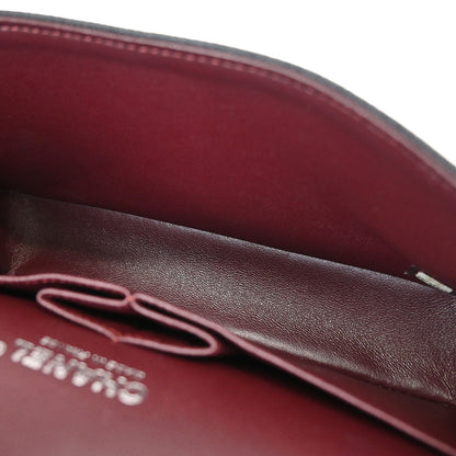 Chanel 2019 Black Caviar Small Classic Double Flap Shoulder Bag