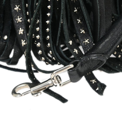 Saint Laurent Black Emmanuelle Fringe Shoulder Bag