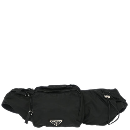 Prada Black Nylon Bum Bag