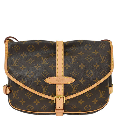 Louis Vuitton Monogram Saumur 30 Messenger Shoulder Bag M42256