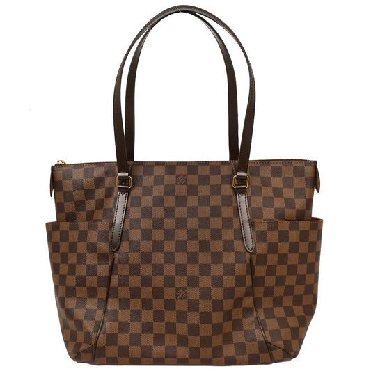 Louis Vuitton Damier Totally MM Shoulder Tote Bag N41281